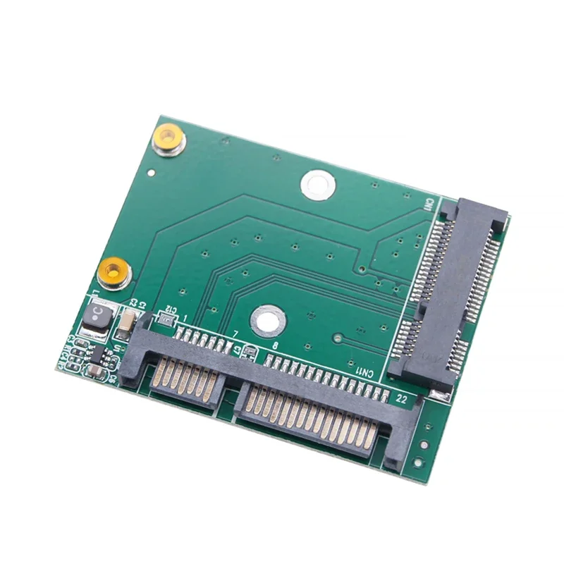 Карта адаптера mSATA SSD к SATA 3 2,5-дюймовый интерфейс 5 см MINI PCIE SSD к SATA III ПК Компьютерный адаптер-конвертер