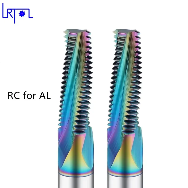 

RC Thread Full Tooth Milling Cutter with DLC Coating Tools Machining Center End Mill for Full Tooth Type