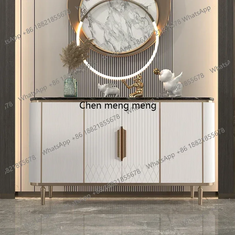 

Z136Light Luxury Premium Cabinet Storage Design Nordic Simple Living Room Cabinets Aesthetic Trendy Armoires De Salon Home Furni