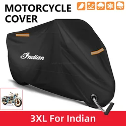 Copertura del motociclo Scooter esterno impermeabile Protezione UV Copertura antipioggia antipolvere per Indian FTR 1200 S FTR1200 Carbon / Rally Chief