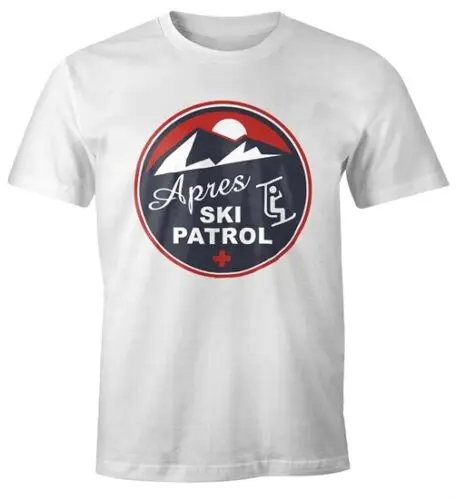 Herren T-Shirt Apres-Ski Patrol Retro Moonworks®