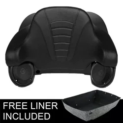Motorcycle King Trunk Pad Rack Speakers For Harley Street Road Electra Glide Road King 2014-2025 2015 2016 2017