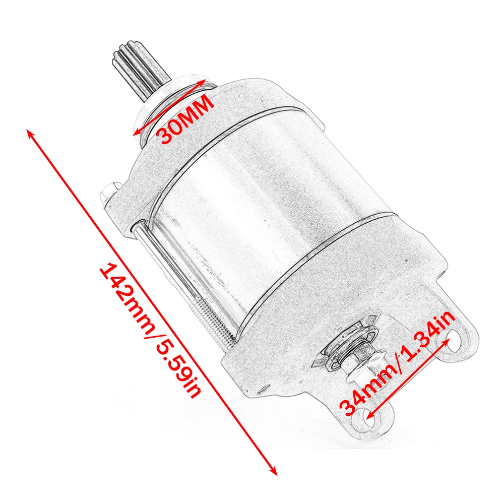 21163-0771 Motorcycle Starter Electrical Engine For Kawasaki KX450 KX450SR KX450X KX450