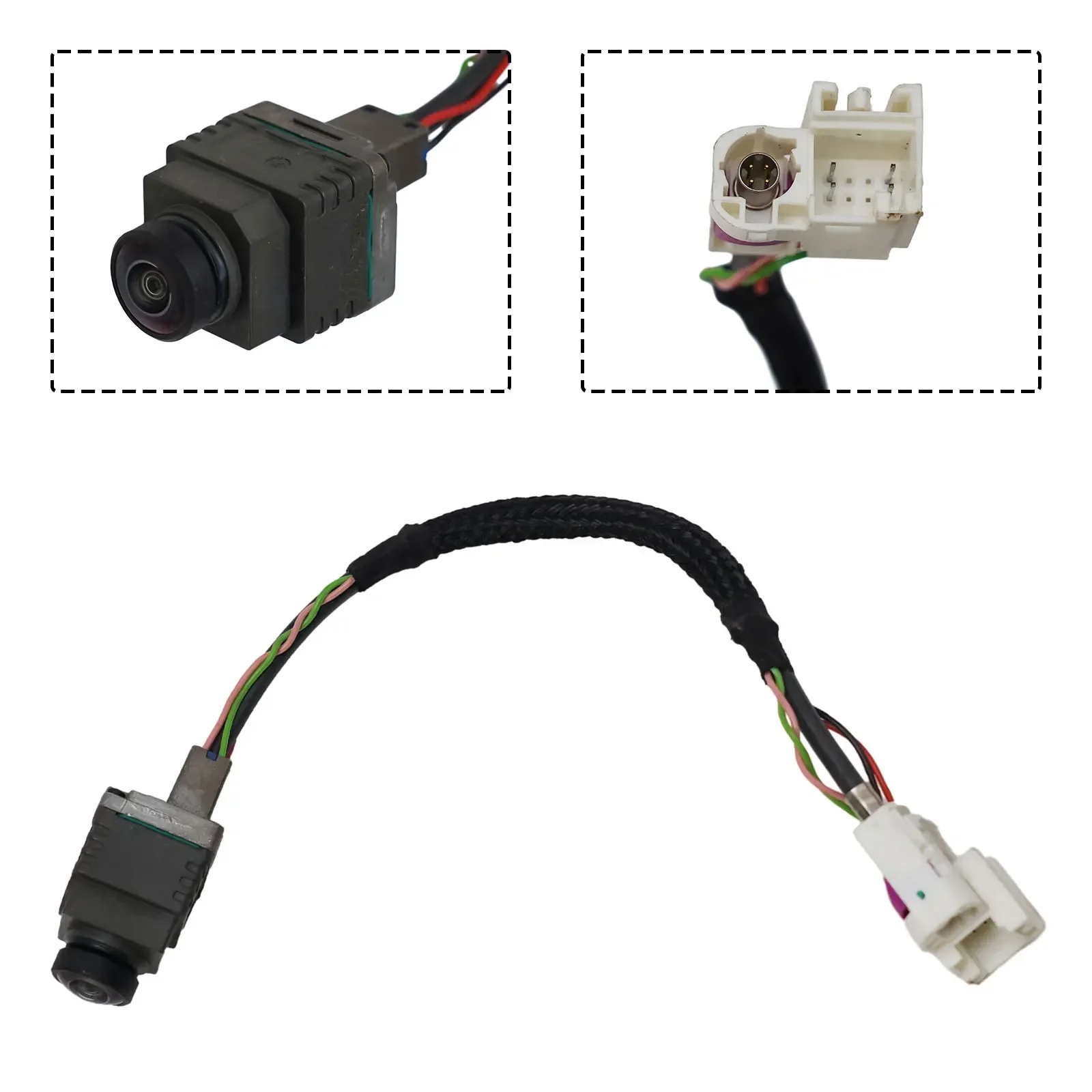 

Rear View Parking Camera 1PC 1x Part Replacement A1669051003 Black Easy To Install Plastic High Quality Practical