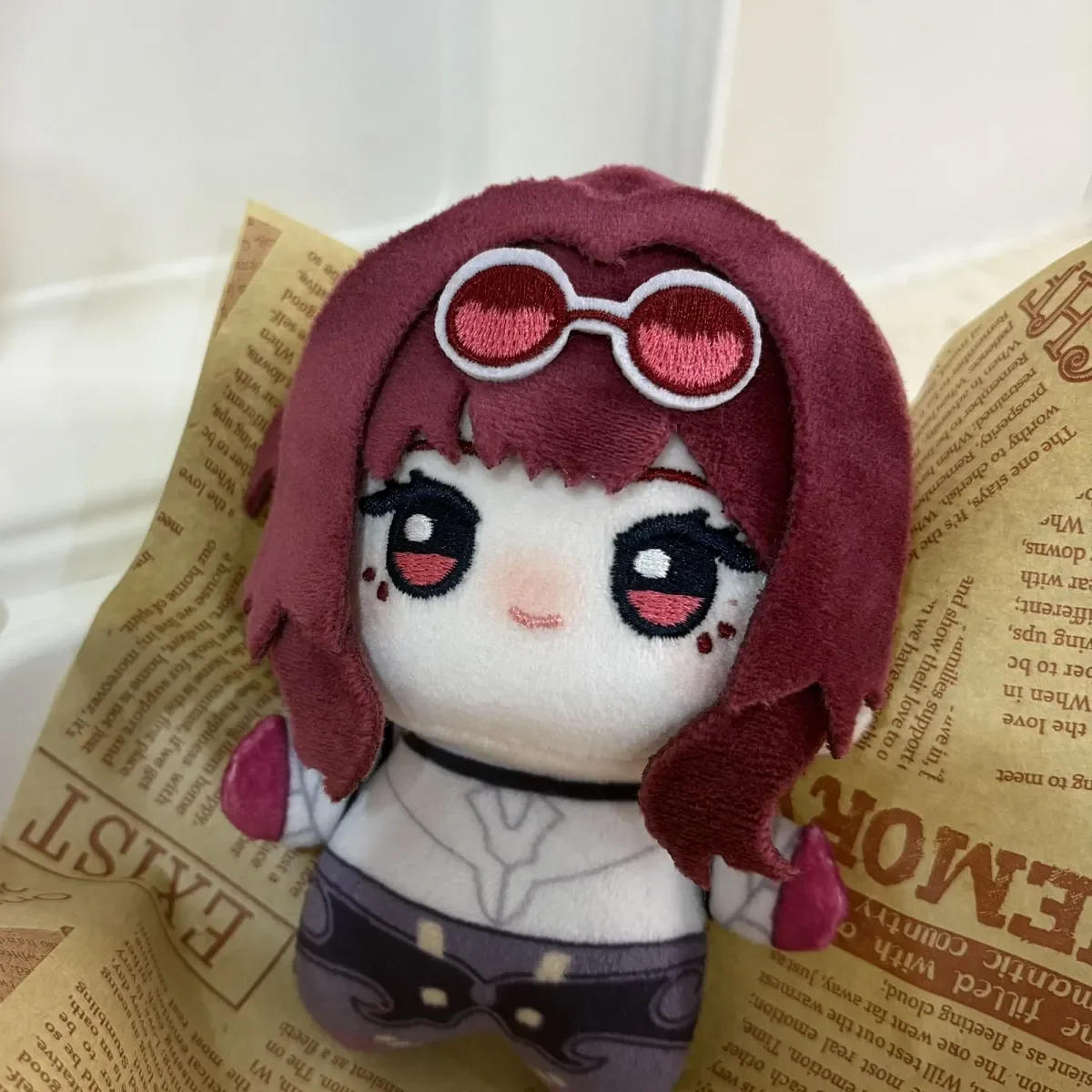 Game Honkai：Star Rail Kafka Anime Cosplay cartoon cute 10CM  Key chain pendant backpack Keyring ornament Xmas Gift
