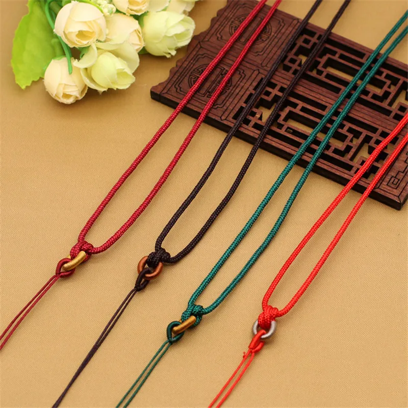 Diy Accessories Braided Jewelry Materials Adjustable Necklace Premium Chain Retro Supplies for Jewelry Pendants for Women