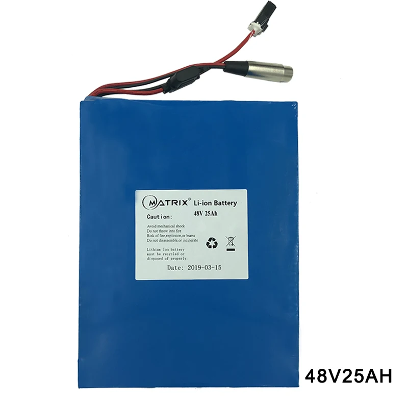 Rechargeable 48V 52V 60V 72V Super Capacitor 25Ah 30Ah 35Ah 40Ah Lithium ion Ebike Battery