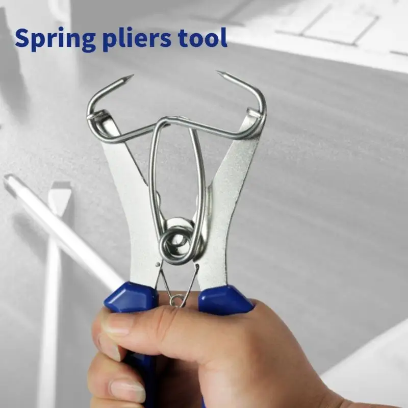 10 PCS Spring Clip Kit For Woodworking Diy Wood Decoration Molds And Photo Frames With Multiple Functions