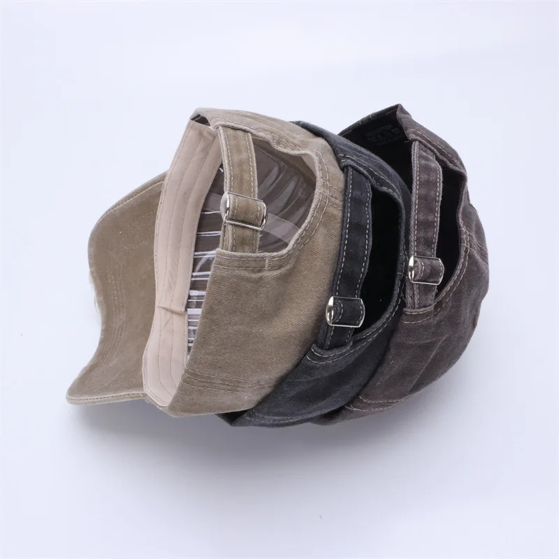 Unisex Vintage-Baseballkappe aus gewaschener Baumwolle, 2025, bestickter Buchstabe, Snapback-Mütze für Männer und Frauen, Streetwear, Outdoor-Sportarten – Detail 5