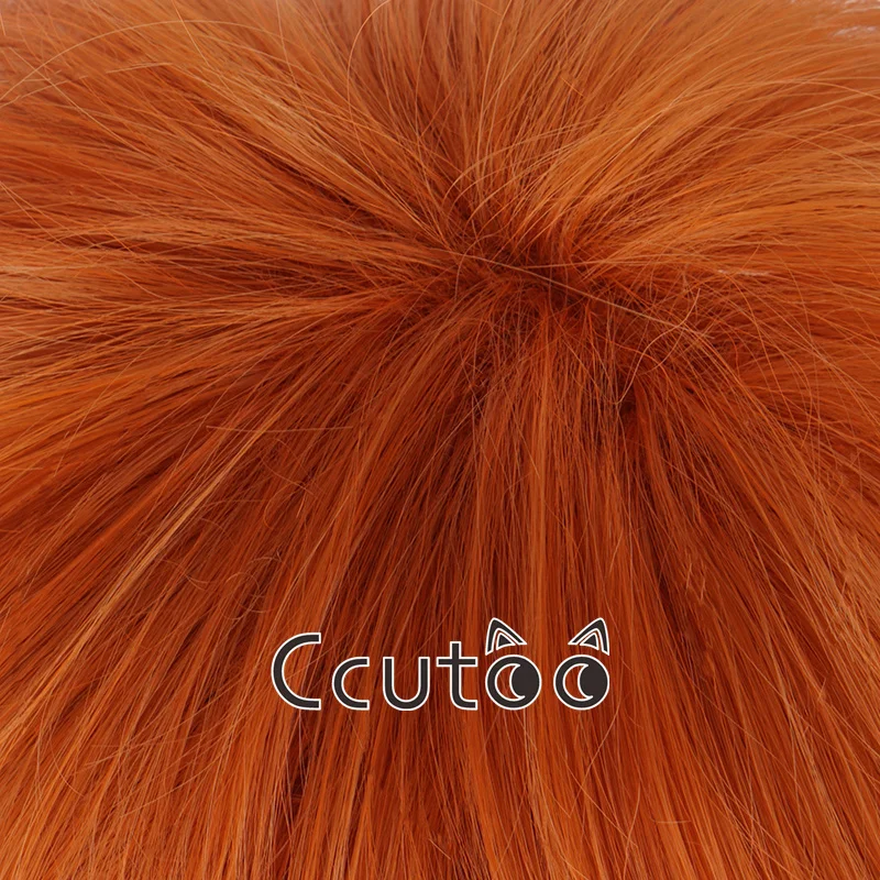 Anime Hinata Shoyo Cosplay Wig Shoyo Hinata 30cm Orange Short Wigs Heat Resistant Synthetic Hair