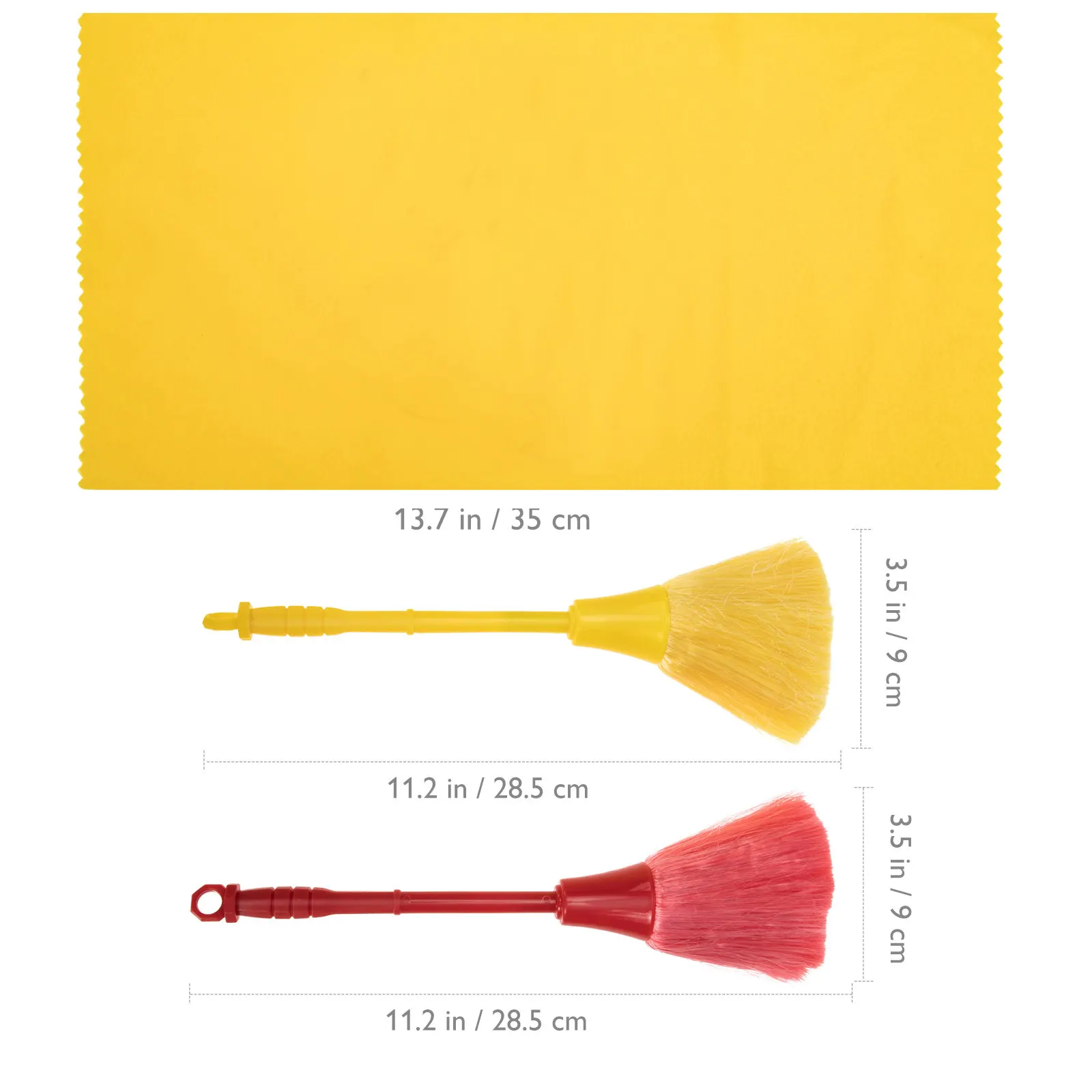 1Set Buddha Cleaning Brush Plastic Soft Bristles Dust Removing Tool for Buddha Statues Pagoda Ornaments Temple Dusting Supplies