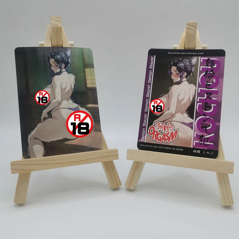 1Pcs/set Sexy Anime Girl Card Hyuga Hinata Boa Hancock Nico Robin Kochou Shinobu Huge Boxbs Game Collection Cards Toys Xmas Gift