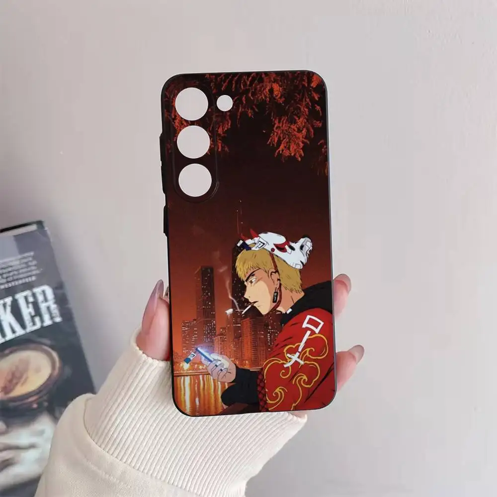 Funda de teléfono Great Teacher Onizuka GTO para Samsung Galaxy A73,72,51,53,52,71,22,5G,Note,J7,8,9 funda negra suave