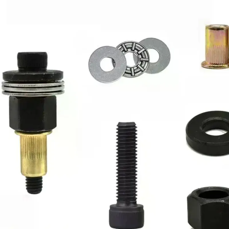 1/3/4/6/7Pcs Manual Riveter Tool Kit For Secure Fastening Hand Rivet Nut  Set With M3 M4 M5 M6 M8 M10 M12 Nuts