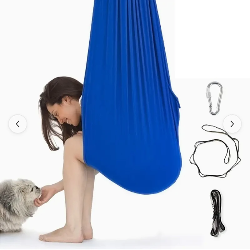 280*150cm yoga swing, indoor yoga hammock, nylon material, air elastic swing, available for outdoor outings and camping, 7colors