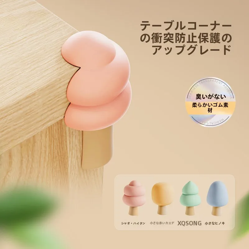 

Милые мультяшные защитные уголки для мебели, накладки для защиты детей, противоударные накладки на стол