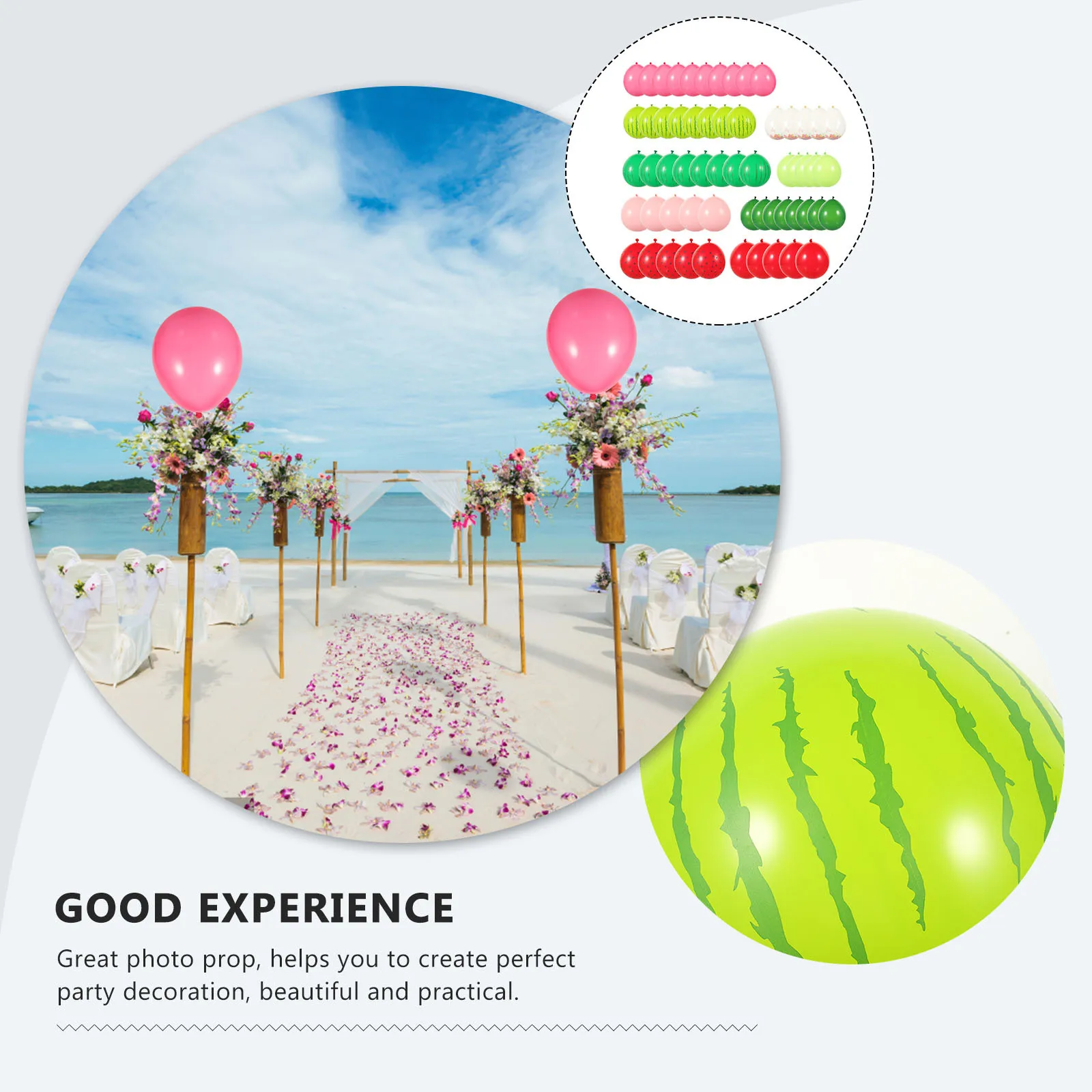 

1Set Hawaiian Balloons Arch Kit Premium Latex Balloon Garland Summer Party Decorations Photo Props Festival Balloon Decor