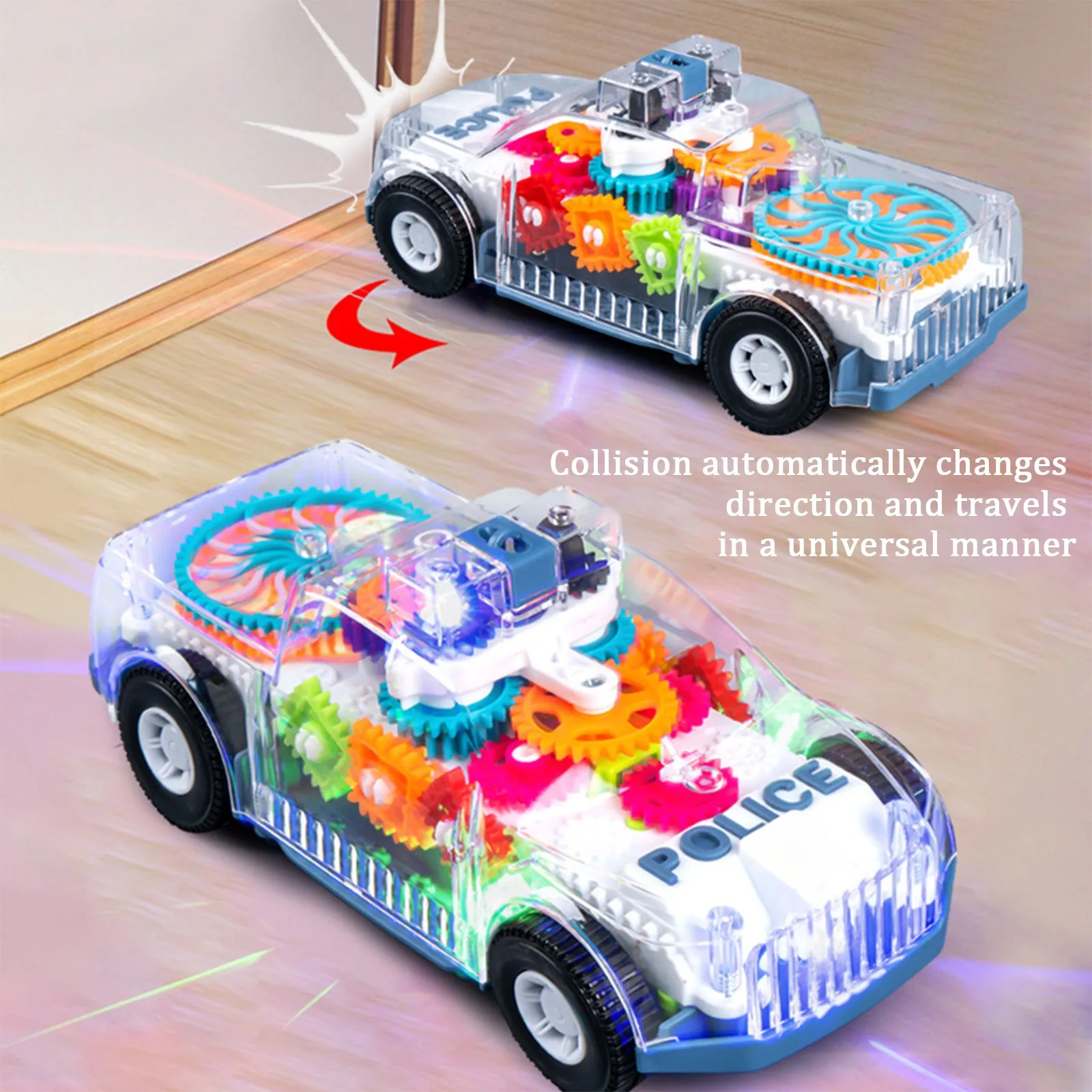 

Transparent Gears Sports Car Toys Mechanical Car Toys Concept Racing Car Toys Gimbal Car Toys Electronic Car Toys Car Toys