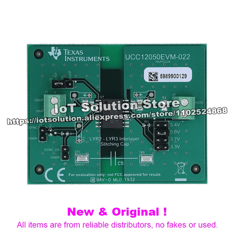 UCC12050EVM-022 UCC12050DVE isolated DC-DC converter evaluation module UCC12050EVM 022
