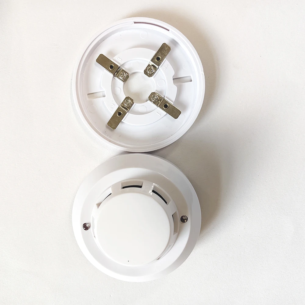 DC12V-24V Spannung Verdrahteter Innen Rauch Sensor Sender Sammelt Rauchmelder Alarm Sensor Stand Alone Für Gsm Alarm System