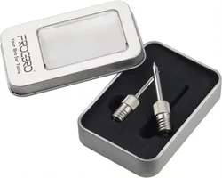 2PCS Soldering iron replacement tips welding head for FROGBRO Rechargeable Battery 5v 8w Cordless Soldering Iron
