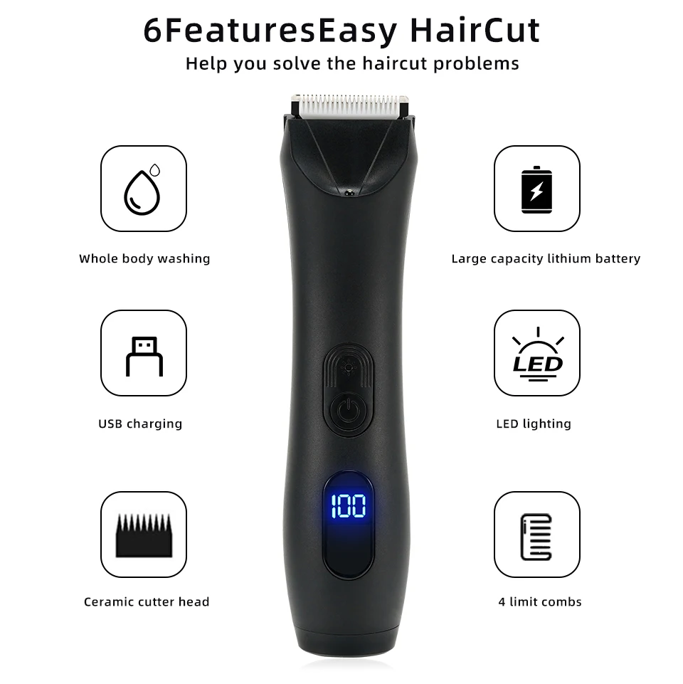 Men\'s Hair Removal Intimate Areas Places Part Haircut Rasor Wet Dry Clippers Pubic Armpit Body Hair Ultimate Hygiene Razor