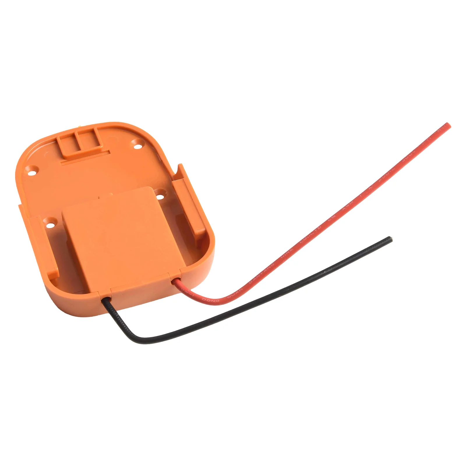 

For Battery Replacement Battery Adapter Approx 9 X 8cm 12AWG Wire Easy Installation Long-lasting Use Plastic Construction