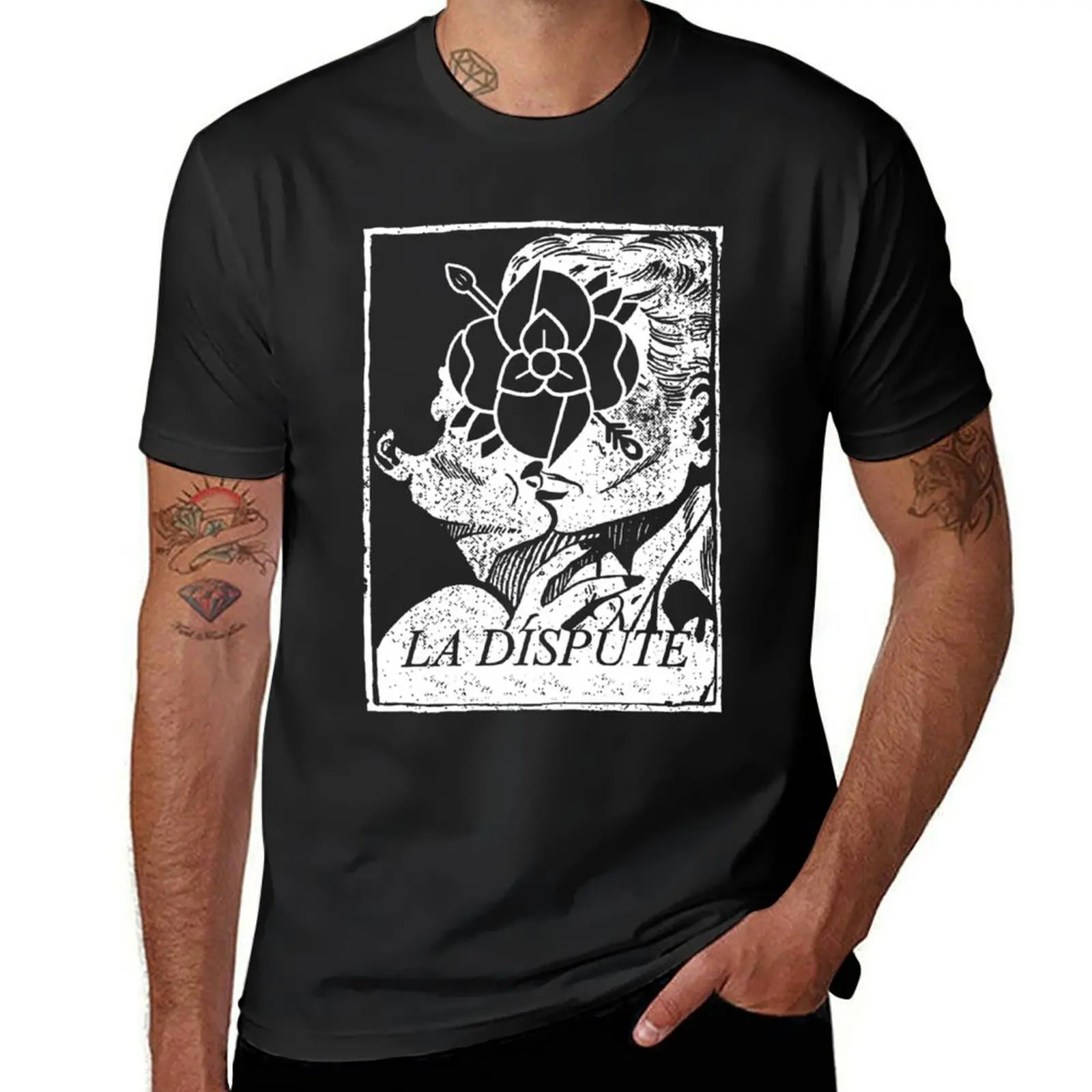 La Dispute punk T-Shirt quick drying hippie clothes plus sizes mens cotton t shirts