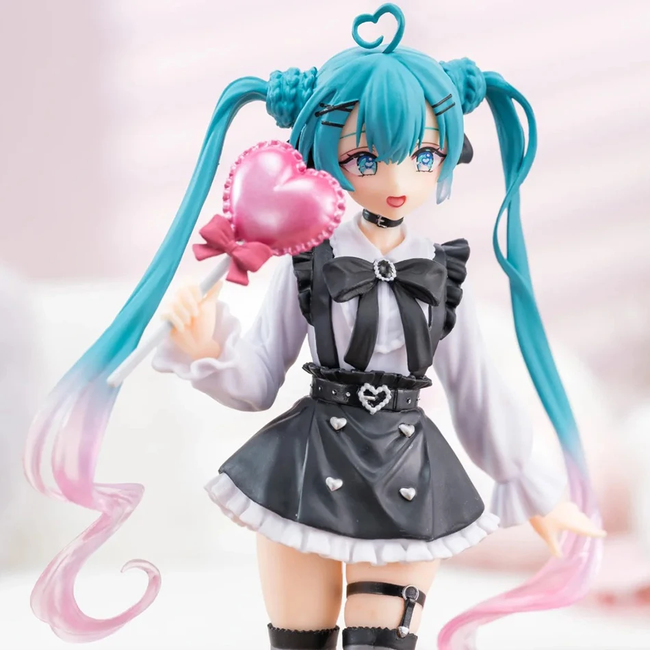 تمثال أنمي هاتسوني ميكو بطول 19 سم، شخصية ميكو الأنيقة، هدية عيد الميلاد، نموذج تجميع من البلاستيك، دمية ألعاب