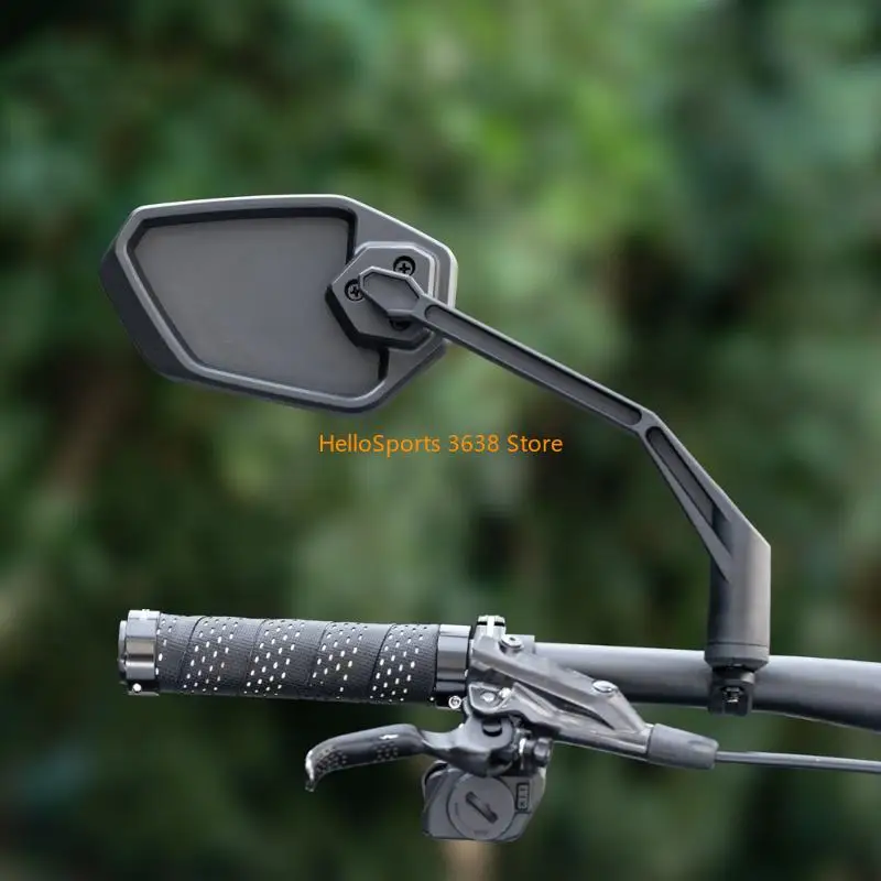 

A52F Вращение на 360 градусов Зеркало на руль велосипеда с выпуклой линзой, широкая совместимость для дорожных горных