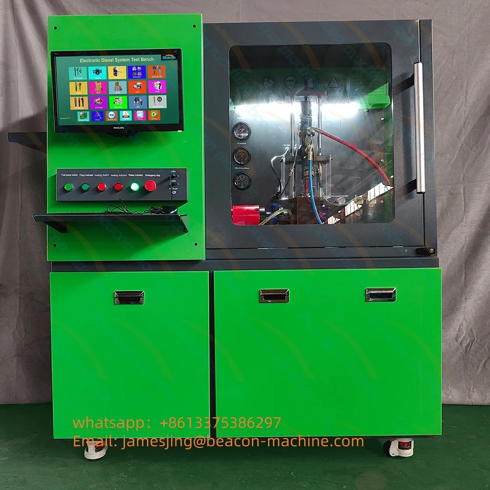 Picture 3: Multifunctional Machine Implement All Coding Functions Cr618 Diesel Fuel Injector Pump Flow Test Bench