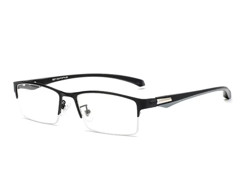Imagen 2 del producto Gafas de lectura fotocromáticas multifocales para hombre, lentes de negocios con bloqueo azul Bifocal, antirradiación para ordenador, ver gafas lejanas