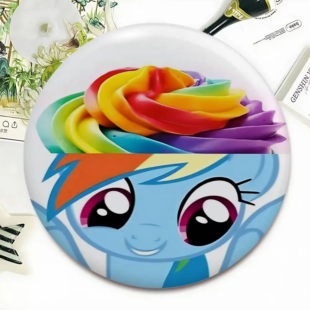 Anime M-My Little P-Pony Kawaii Anstecknadeln für Freunde, Rucksäcke, Kleidung, Sammleraccessoires, Schmuckgeschenk – Detail 39