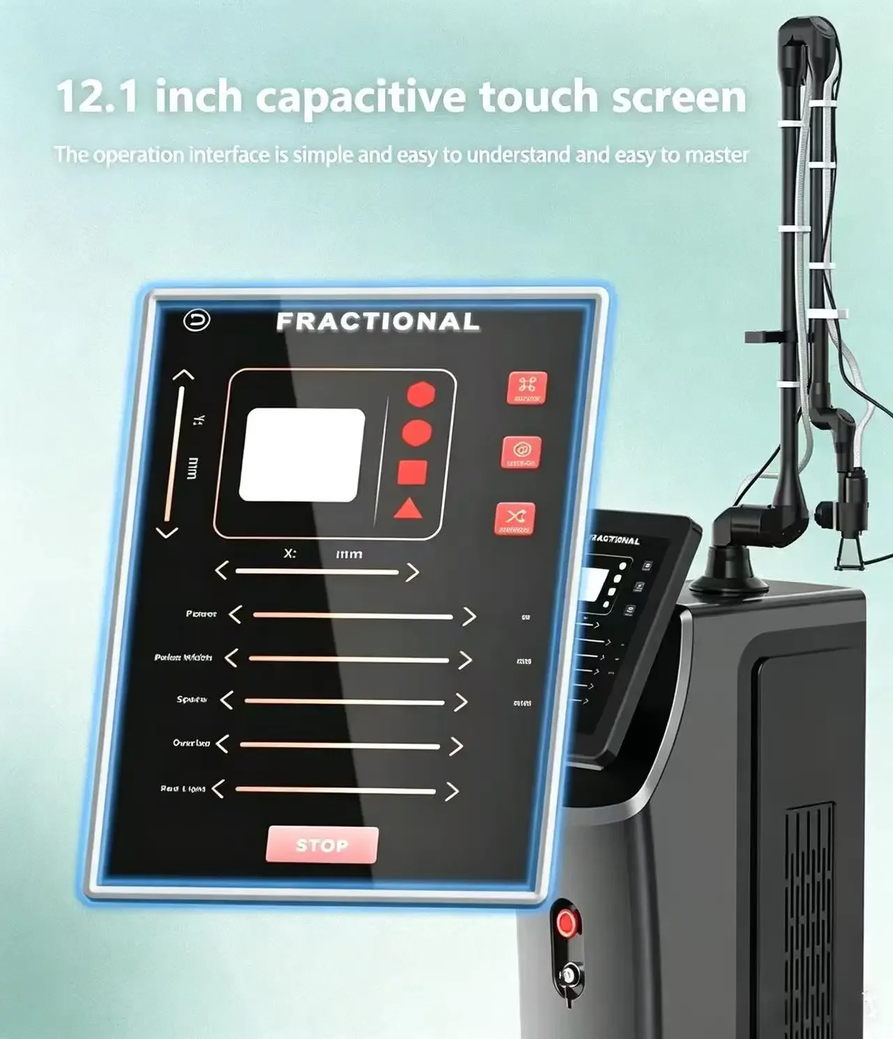 Co2 Laser Fractional Machine Co2 Laser Fractional Hair Removal 2027 New Popular Wart Removal