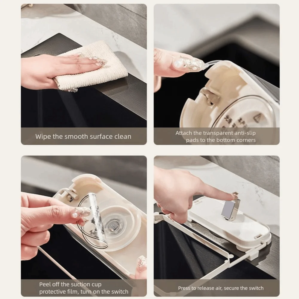 

Присоска, кухонная раковина, фильтр-стойка, сложенная конструкция, прочный несущий кронштейн для подвешивания отходов, многоцелевой компактный кронштейн