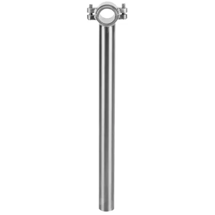 

TIBROMTACK Balance Seat Post Titanium with Adjustable Clamp for MTB, Road, Triathlon Bikes L 350mm D 27.2mm