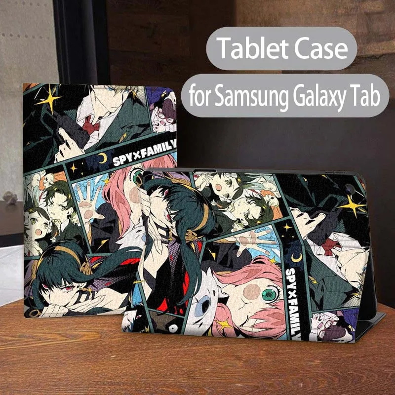 

Art SPY x FAMILY Comics For Samsung Galaxy Tab A7 A A8 A9 S9 S10 S6 S7 S8 S11 8.7 10.1 10.5 11 10.9 Lite PLus Inch Tablet Case