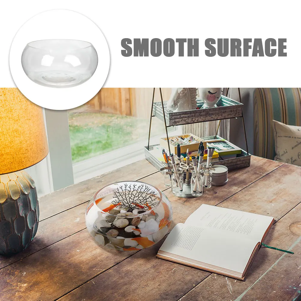 

Fish Tank Bowl Glass Mini Bowls The Circle Ordinary Coffee Table Desktop Office