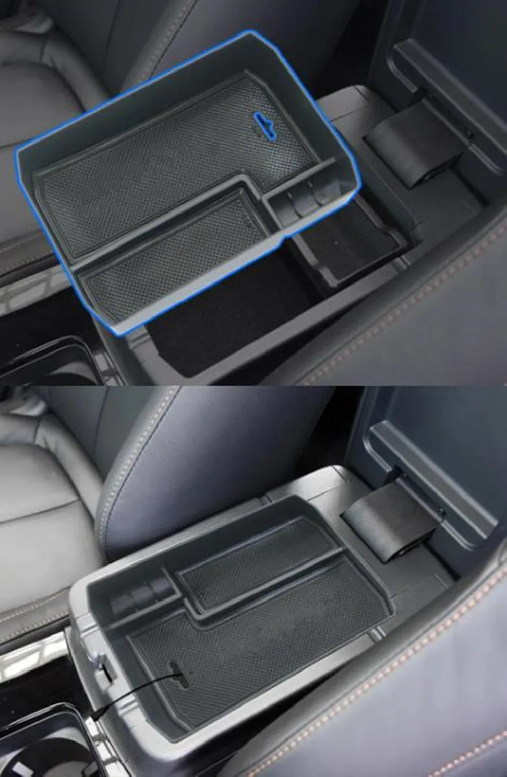 Car Armrest Box Central Storage Tray Container Box Holder Cover For Mitsubishi Eclipse Cross 2018 2019 2020 2021