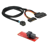 U2 Kit U.2 SFF-8639 NVME Pcie SSD Adapter & Cable For Mainboard  SSD 750 P3600 P3700 M.2 SFF-8643