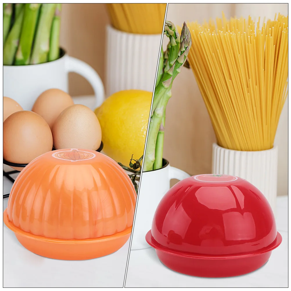 

Plastic Food Storage Containers Fresh Sealing Box Fridge Vegetable Keeper Easy Clean PP Material Colorful Fruit Design