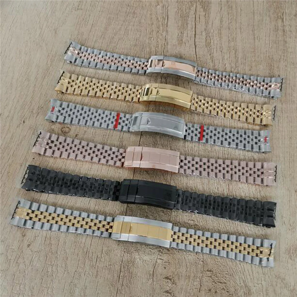 

SUB Stainless Steel Watch Strap Five Beads Single Folding Buckle 20MM for our SUB 40MM Watch Case