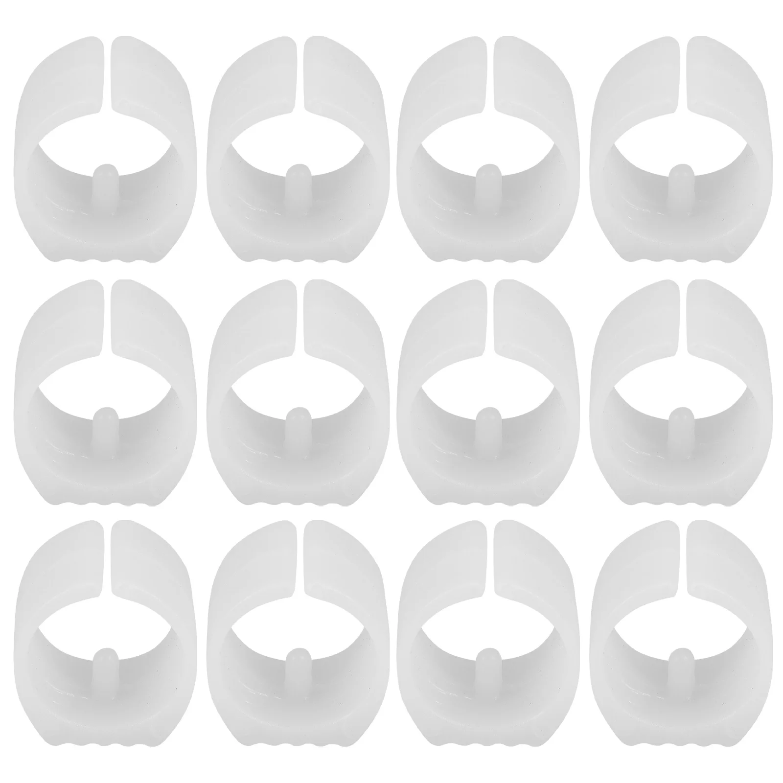 12 szt. Plastikowe nakładki ochronne na nogi krzeseł, osłonki na rury krzeseł, łatwe w montażu, ochraniacze na nóżki mebli, zapobiegające zarysowaniom na twardej podłodze.