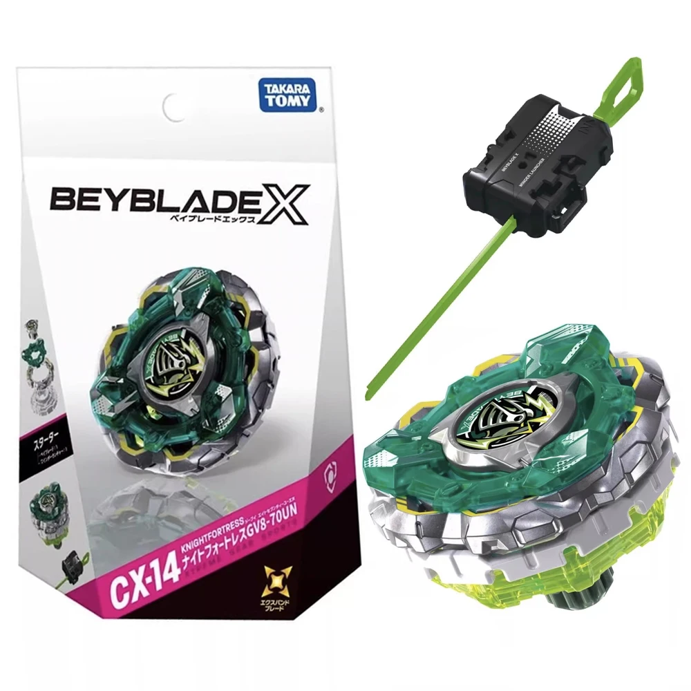 

Коллекционные игровые карты Takara Tomy Bey X CX-14 Starter Knight Fortress GV8-70UN Blade