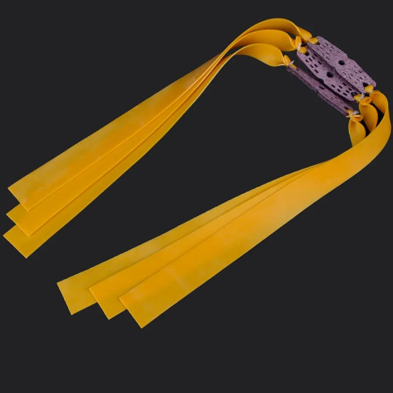 

5pcs Flat Rubber Band Hunting Slingshot Outdoor Shooting Catapult High-precision Latex Rubber Band Slingshot Hunting Acessories