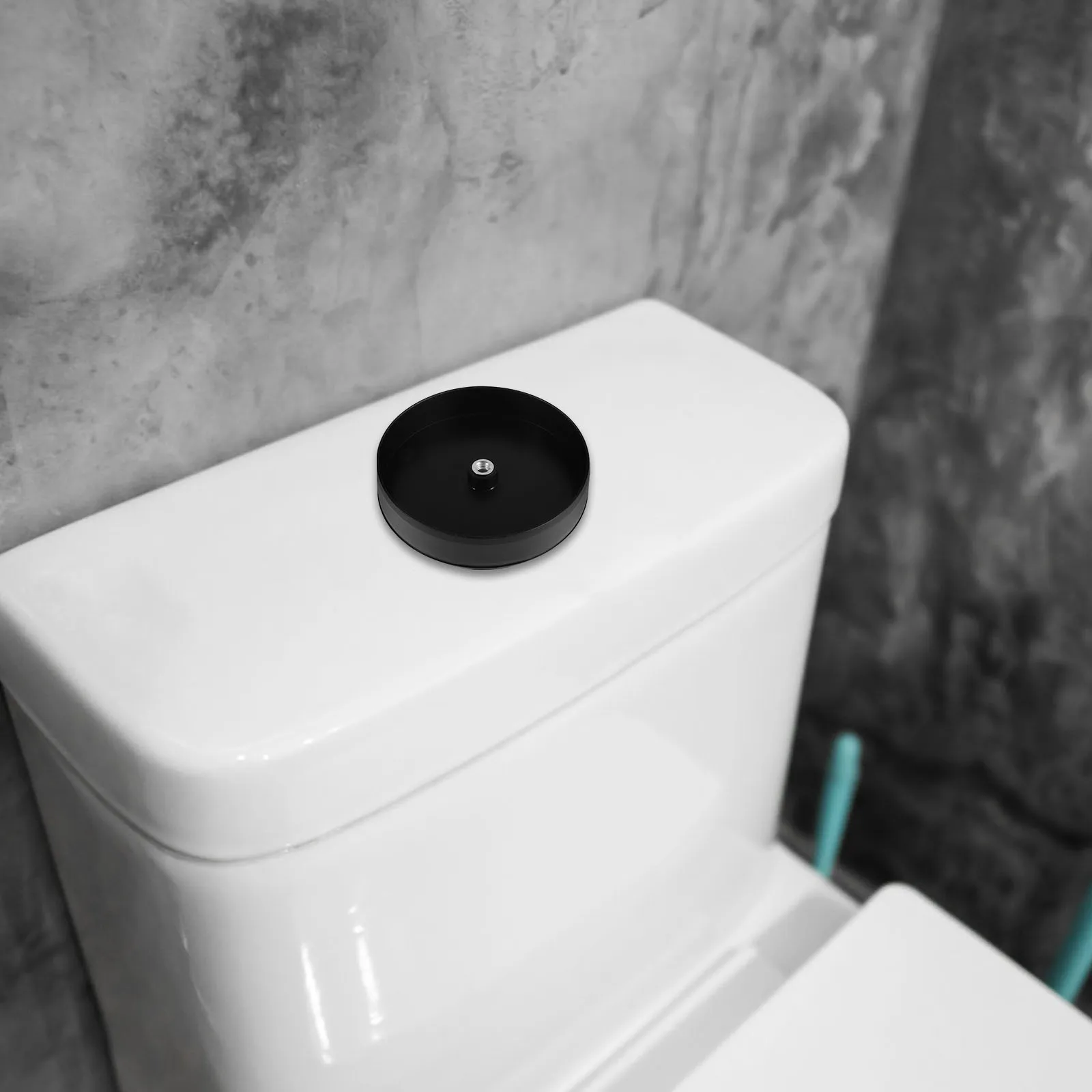 

4 шт., пластиковый держатель для щетки для унитаза, черная основа, замена для чистки ванной комнаты, чаша для хранения, подставка, стойка, контейнер, аксессуары