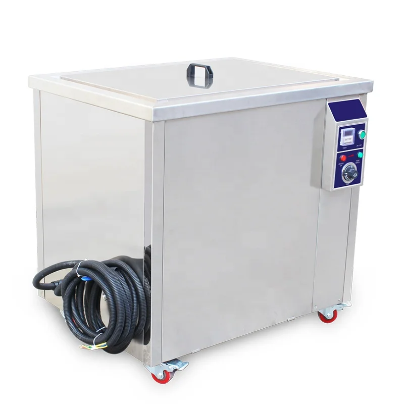 Large Vibration Wave Kitchen Cleaning Equipment Machine Fume Cleaning Tank With Heating Tube