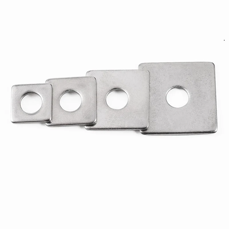 304 stainless steel enlarged and thickened square washer square flat washer for curtain wall use
