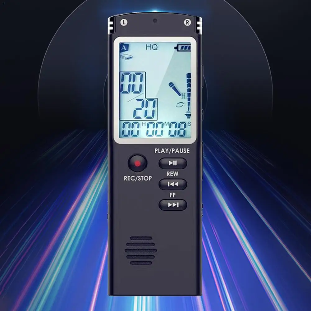 

Профессиональный диктофон 32 г, HD, запись с шумоподавлением для MP3-плеера, внешние наушники для деловых встреч