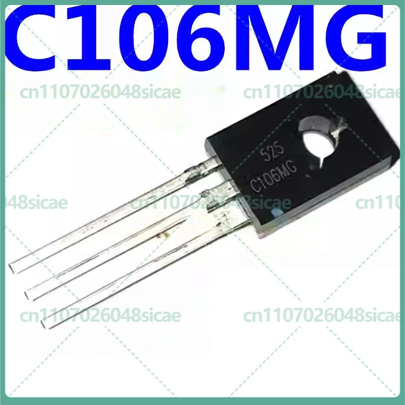 50-100PCS New original C106M C106MG 4A 600V TO-126 unidirectional thyristor